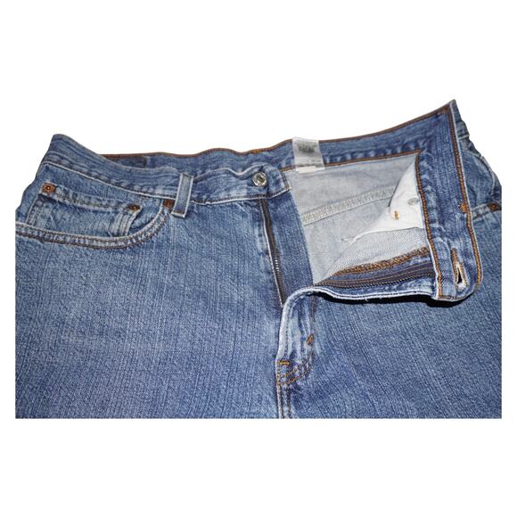 Vintage Levi’s 550 Relaxed Fit Denim Shorts Blue Jean Cutoffs 90s USA Made Style - Picture 5 of 5